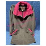 Coldwater Creek Grey Fleece Jacket L/XL