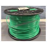 14 AWG Green Solid Copper Wire 7-lbs, Nearly Full
