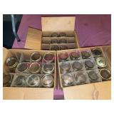 Kerr Wide Mouth Mason Jars w/Lids, 3 Boxes