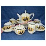 Royal Schwarzburg Germany Porcelain Tea Service