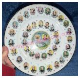 Washington DC Souvenir Presidents Plate