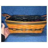 1997 Longaberger Collectors Club Basket & Liner