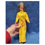 Mego Corp. Doll w/ Yellow Jumpsuit Hong Kong