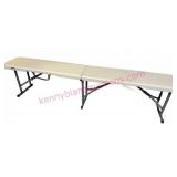 Lifetime 6ft Folding Bench w/Carry Handle $50 Ret