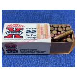 Western Super-X .22 WRF 50 Cartridges Boxed