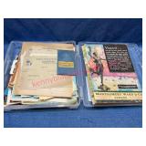 1931 Montgomery Ward Catalog & Old Ephemera Lot