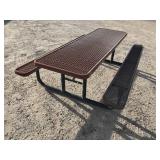 Rubber Coated Steel Picnic Table