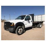 2007 Ford F450 XL Flatbed Truck