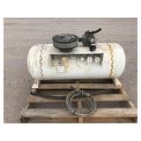 Truck Propane Gas Tank Setup