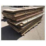 (3) Pallets of Woodworking Boards