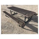 Rubber Coated Steel Picnic Table