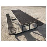 Rubber Coated Steel Picnic Table