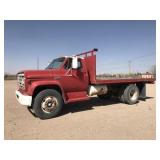 1974 GMC C60 Hydraulic Dump Flatbed Truck