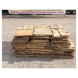 Pallet of Assorted Wood Planks - OAK