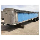 1997 Travis Aluminum End Dump Trailer