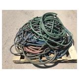 Pallet of Assorted Water Hoses