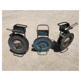 (3)pcs Banding Carts w/ Strapping Tools