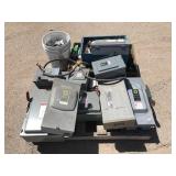 Pallet of Assorted Electrical Panels, Parts