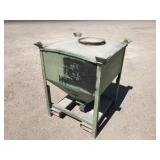 Forklift Steel Dry Bulk Hopper Bin