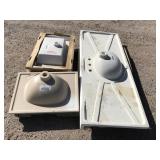 (3)pcs Assorted House Sinks