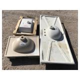 (3)pcs Assorted House Sinks