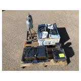 (3)pcs - Panini Press, Heat Lamp, Bunn