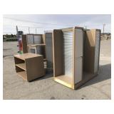 (7)pc Retail Store Rolling Display Set