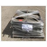 Aprx (24) Folding Steel Chairs -A