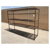 Steel Shop Rack - 8FT x 2FT x 6FT