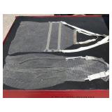 (2)pc German Niroflex Metal Butcher Cutting Aprons