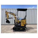 UNUSED AGT 13.5HP Gas Mini-Excavator H12R w/Blade