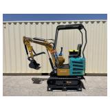 UNUSED AGT 15HP Gas Mini-Excavator MX12R w/Blade