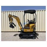 UNUSED AGT 23HP Gas Mini-Excavator QK20R w/Blade