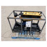 UNUSED Skid-Steer 680 Hydraulic Drop Post Hammer