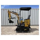 UNUSED AGT 13.5HP Gas Mini-Excavator H12R w/Blade