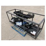 UNUSED Skid-Steer Hydraulic 84" Angle Blade