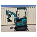UNUSED AGT 15HP Gas Mini-Excavator QK16R w/Blade
