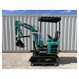 UNUSED 13.5HP Gas Mini-Excavator MH12RX w/ Blade