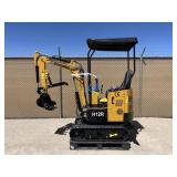 UNUSED AGT 15HP Gas Mini-Excavator H12R w/Blade