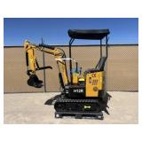 UNUSED AGT 15HP Gas Mini-Excavator H12R w/Blade