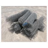 Pallet- (6) Rolls of Chain Link Fencing -H