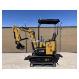 UNUSED AGT 15HP Gas Mini-Excavator H12R w/Blade