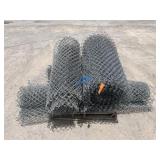 Pallet- (4) Rolls of Chain Link Fencing -G