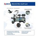 NEW IRGC40 Electric Mini Golf Cart- GREEN