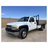 2002 Chevrolet 3500 Silverado Flatbed Dually