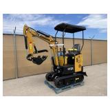 UNUSED AGT 15HP Gas Mini-Excavator H12R w/Blade