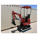UNUSED SDL15HP Gas Mini-Excavator ME15 w/Blade