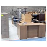 School Surplus: Aprx(24)pcs- Row of Tables, Misc