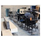 School Surplus: Aprx(81)pcs- Row of Chairs
