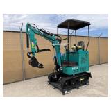 UNUSED AGT 15HP Gas Mini-Excavator H15R w/ Blade
